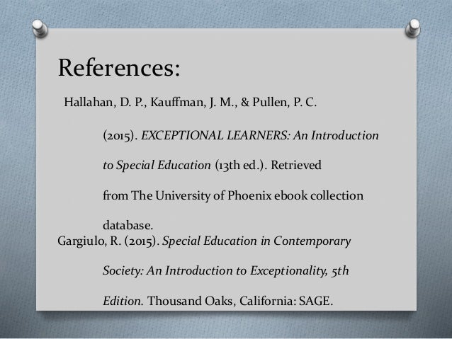 Special Education in Contemporary Society An Introduction to Exceptionality